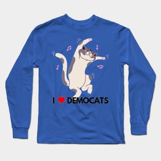 I love Democats Long Sleeve T-Shirt